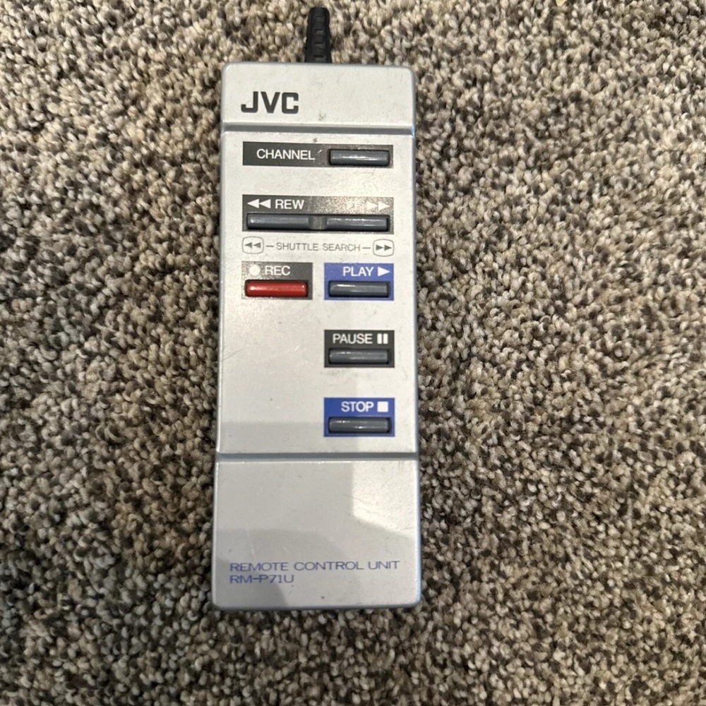 Vintage JVC RM-P71U Corded Wire Japan Not Tested